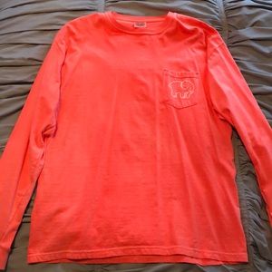 Bright Orange/Pink Ivory Ella Long Sleeve
